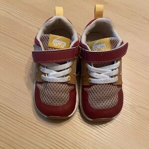 See Kai Run Kids Red and Yellow Sneakers